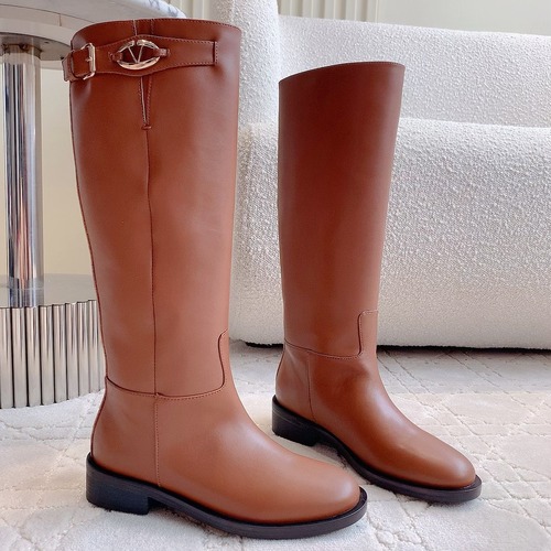 VALENTINO 발렌티노 승마 부츠 브라운