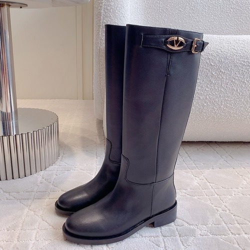 VALENTINO 발렌티노 승마 부츠 브라운