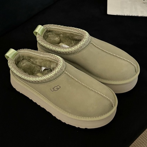 UGG 어그 양털 슬립온 브라운