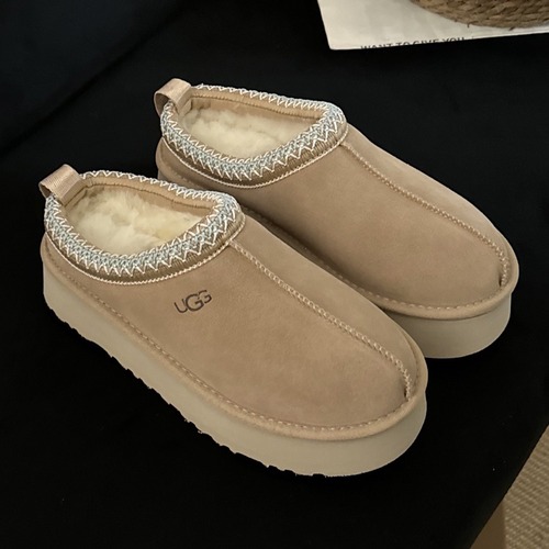UGG 어그 양털 슬립온 베이지
