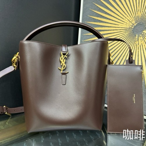 Saint Laurent 생로랑 LEO 37 미디엄 버킷백 742828 20CM