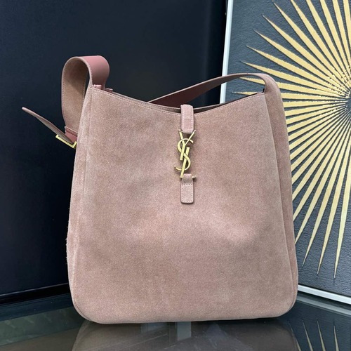 SAINT LAURENT 생로랑 LE5A7 스웨이드 라지 숄더 호보백 753837 30CM