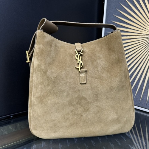 SAINT LAURENT 생로랑 LE5A7 스웨이드 라지 숄더 호보백 753837 30CM