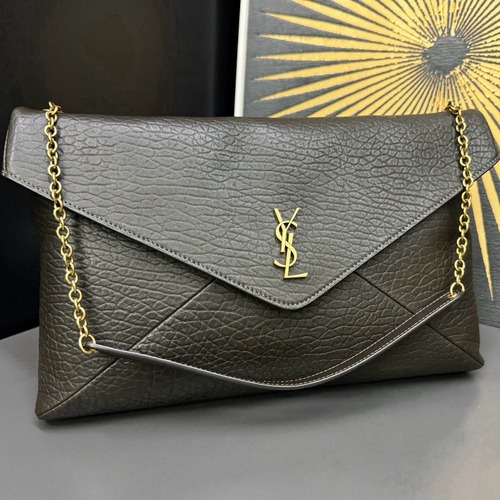 Saint Laurent Cassandra 생로랑 엑스트라 라지 엔벨로프 스타일 숄더/클러치 백 35CM
