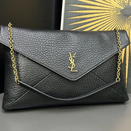 Saint Laurent Cassandra 생로랑 엑스트라 라지 엔벨로프 스타일 숄더/클러치 백 35CM