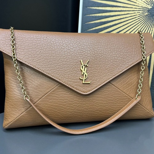 Saint Laurent Cassandra 생로랑 엑스트라 라지 엔벨로프 스타일 숄더/클러치 백 35CM