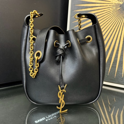 SAINT LAURENT Supple Bucket 생로랑 미니 버킷백 840888 8CM