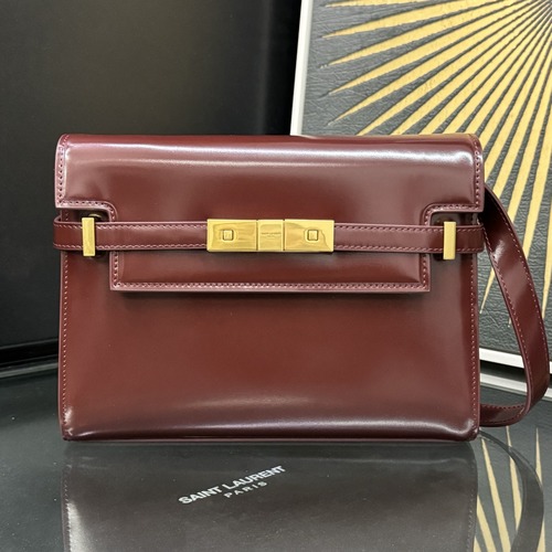 SAINT LAURENT 생로랑 맨해튼 스몰 탑핸들 백 675626 24CM