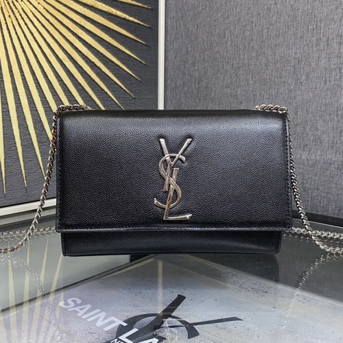 Saint Laurent Kate 20 Chain Bag 생로랑 케이트 20 체인백 메탈릭 가죽 20CM