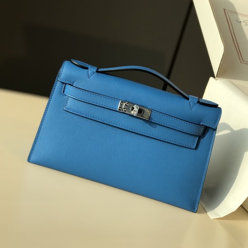 Hermès Kelly  에르메스 켈리 포쉐트 스위프트 가죽 22cm