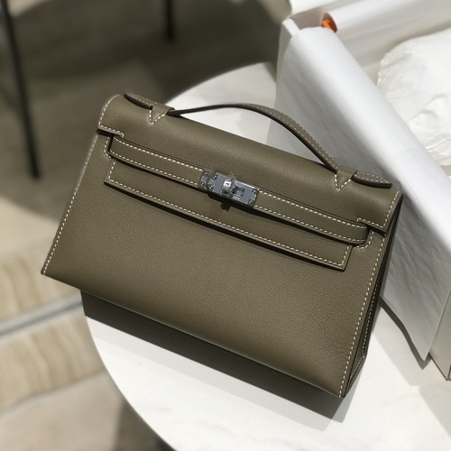 Hermès Kelly  에르메스 켈리 포쉐트 스위프트 가죽 22cm