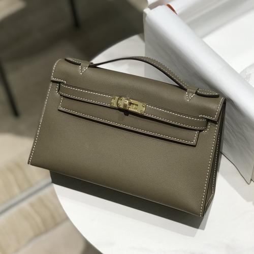 Hermès Kelly  에르메스 켈리 포쉐트 스위프트 가죽 22cm