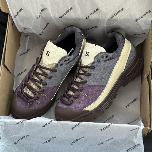 SALOMON 살로몬 X-ALP 스웨이드 신발