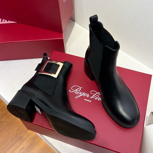 Roger Vivier 로저 비비에 Roger Vivier 로저 비비에 벨크리스탈 첼시 앵클부츠