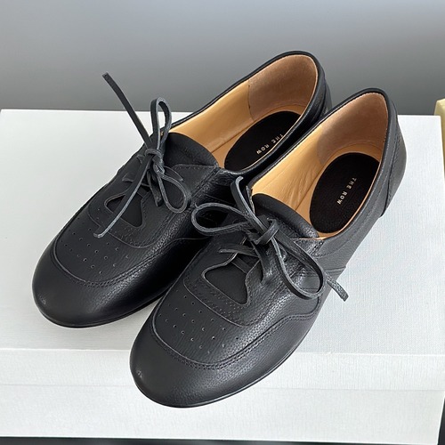 The Row 더로우 레더 레이스업 플랫