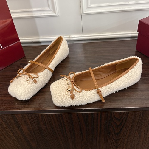 Gucci 구찌 홀스빗 시어링 발레리나 플랫