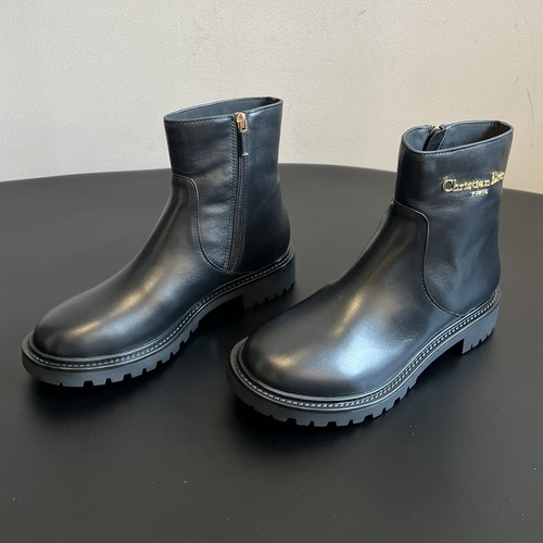 Dior 디올 레더 앵클 첼시 부츠