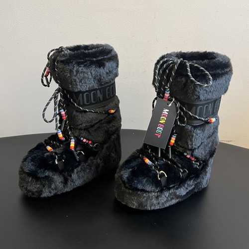 MOON BOOT 문부트 퍼 롱 스노우 부츠