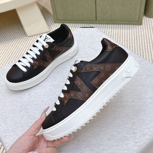 Louis Vuitton 루이비통 모노그램 플랫폼 레더 스니커즈