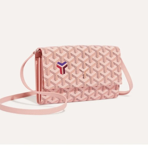 Goyard 고야드 바렌느 Varenne WOC 가야딘 캔버스 크로스백 라이트 핑크