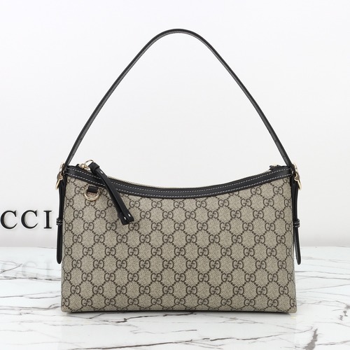 Gucci 구찌 GG 수프림 캔버스 스몰 숄더백 베이지 브라운 30cm