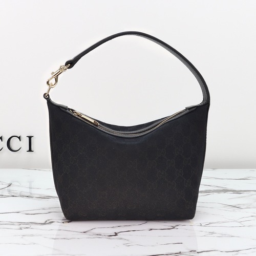 Gucci 구찌 795168 GG 자카드 미니 숄더백 레드 캔버스 레더 트리밍