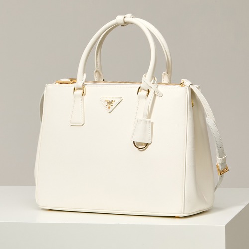 Prada 프라다 갤러리아 1BA274 사피아노 레더 누드 베이지 토트백 32cm