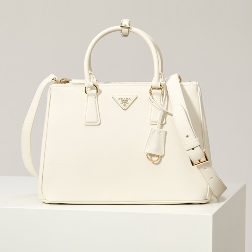 Prada 프라다 1BA274 사피아노 레더 토트백 카멜 브라운 골드 하드웨어 32cm