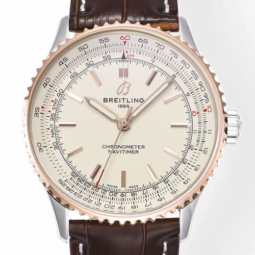 BREITLING Navitimer 1 Automatic 41 브라이틀링 네비타이머 1 오토매틱 41mm 실버골드