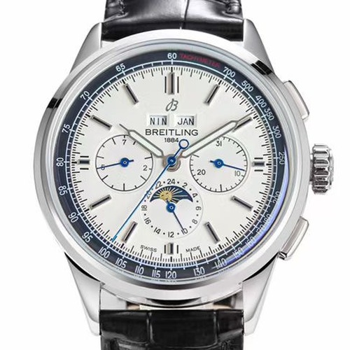 BREITLING Premier B25 Chronograph 42 브라이틀링 프리미어 B25 크로노그래프 42mm 화이트