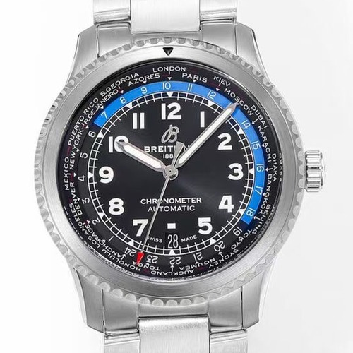 Breitling Aviator 8 Automatic 41mm 브라이틀링 에비에이터 8 오토매틱 41mm 블랙/블루엣지다이얼