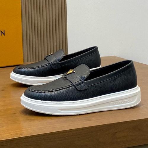 LOUIS VUITTON 루이비통 남성 모노그램 데님 로퍼 스니커즈