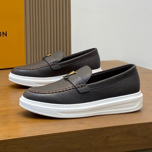 LOUIS VUITTON 루이비통 남성 모노그램 데님 로퍼 스니커즈