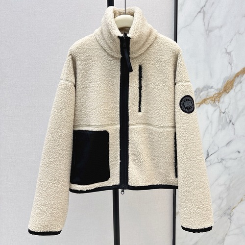 Canada Goose 여성 테디 플리스 집업 재킷