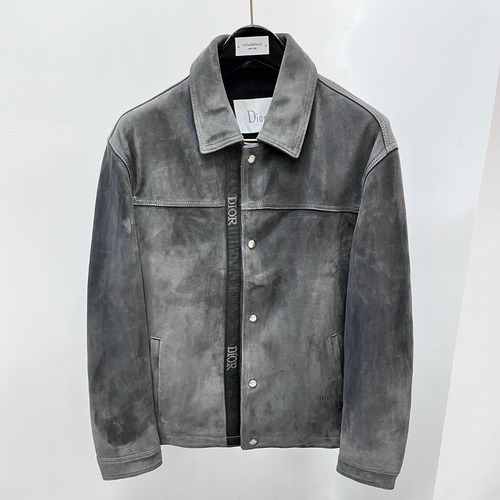 Dior 디올 회색 양가죽 자켓