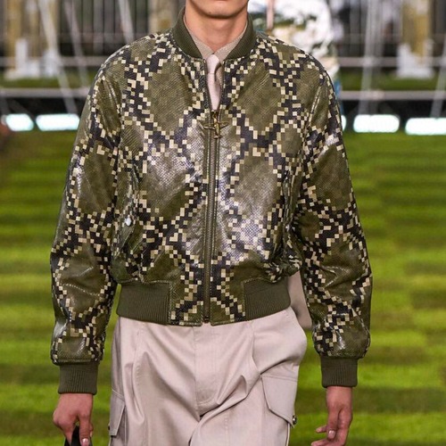 Louis Vuitton 루이비통 스네이크 패턴 자켓