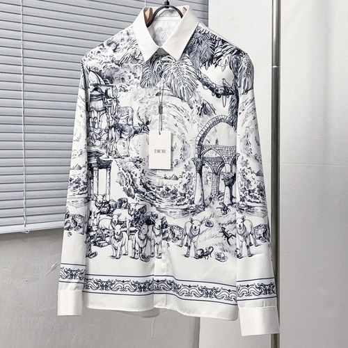 Dior 디올 플로럴 애니멀 프린트 셔츠