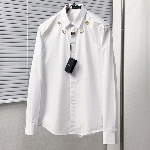 Dolce Gabbana 돌체 가바나 가슴 자수 장식 셔츠