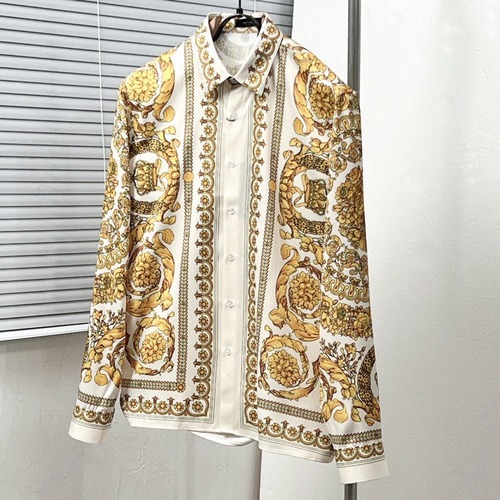 VERSACE 베르사체 Barocco 인쇄 셔츠