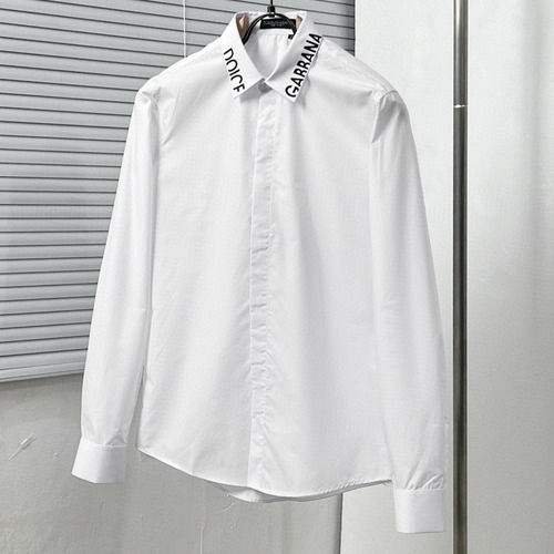 DolceGabbana 돌체가바나 칼라 자수 셔츠