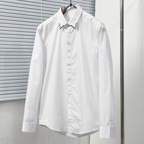 Valentino 발렌티노 칼라 금속 장식 셔츠