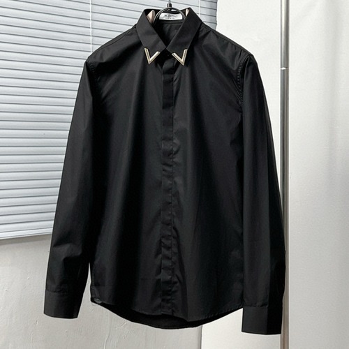 Valentino 발렌티노 칼라 금속 장식 셔츠