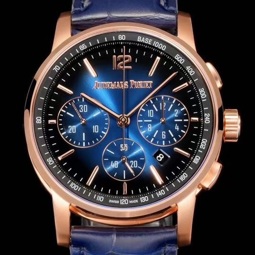 Audemars Piguet Code 11.59 Chronograph 41mm 오데마 피게 코드 11.59 크로노그래프 41mm 골드블루