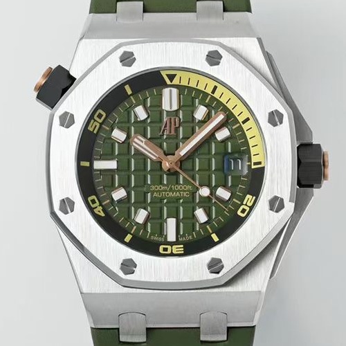Audemars Piguet Royal Oak Offshore Diver 15720ST.OO.A009CA.01 오데마 피게 로열 오크 오프쇼어 다이버 15720 다크그린