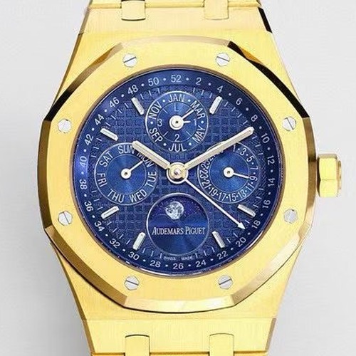 Audemars Piguet Royal Oak Perpetual Calendar 26574ST.OO.1220ST.01 오데마 피게 로열 오크 퍼페추얼 캘린더 26574 옐로우골드 베젤