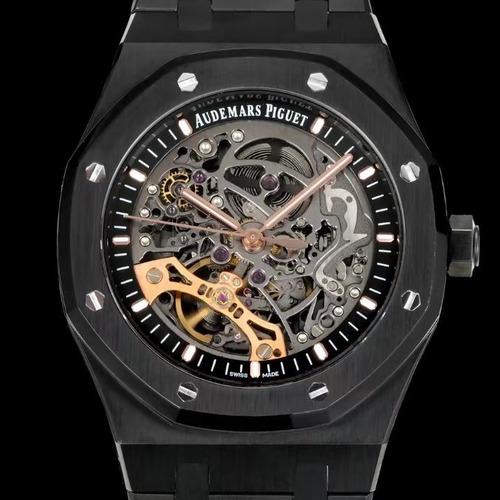 Audemars Piguet Royal Oak Double Balance Wheel Openworked 15407ST.OO.1220ST.01 오데마 피게 로열 오크 더블 밸런스 휠 오픈워크 15407 블랙