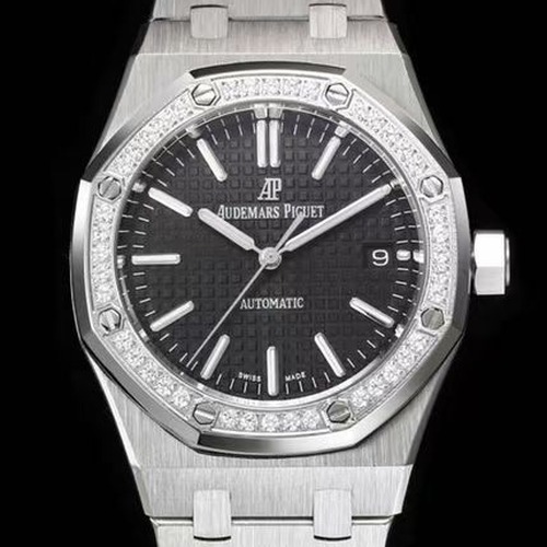 Audemars Piguet Royal Oak Selfwinding 37mm 15451ST 오데마 피게 로열 오크 여성용 셀프와인딩 37mm 15451 실버 블랙