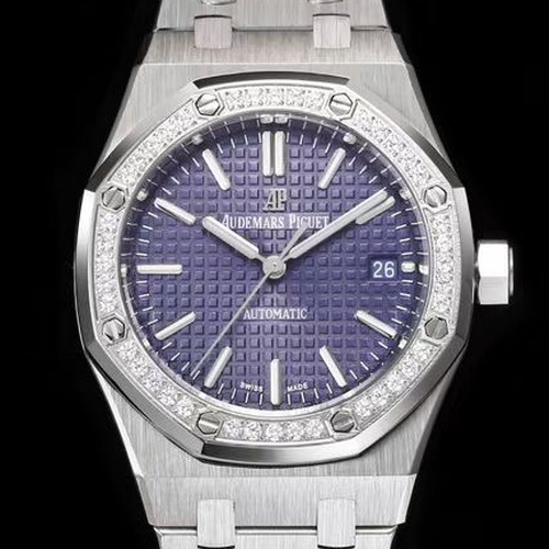 Audemars Piguet Royal Oak Selfwinding 37mm 15451ST 오데마 피게 로열 오크 여성용 셀프와인딩 37mm 15451 실버 퍼플