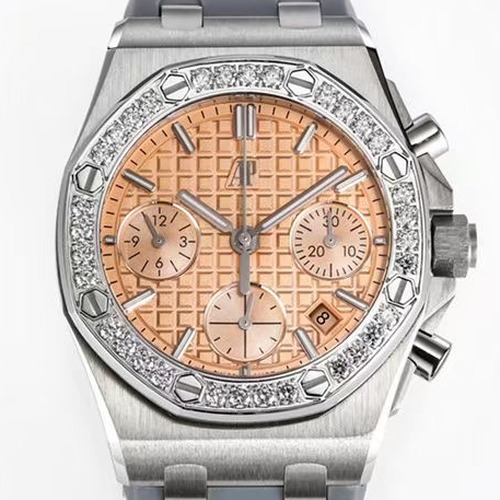 Audemars Piguet Royal Oak Selfwinding 37mm 15451ST 오데마 피게 로열 오크 여성용 셀프와인딩 37mm 15451 실버 로즈핑크다이얼 