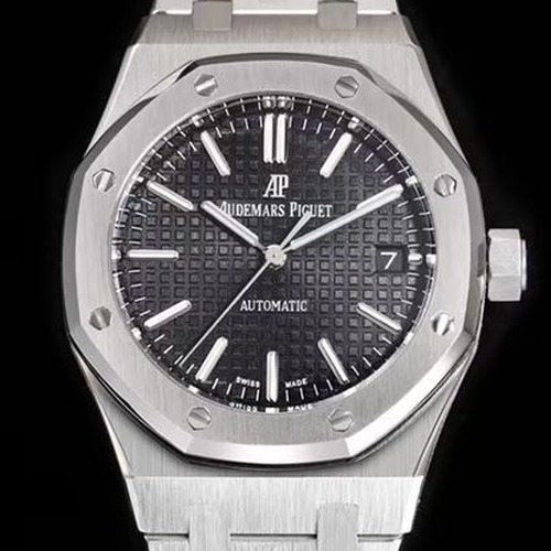 Audemars Piguet Royal Oak Selfwinding 37mm 15451ST 오데마 피게 로열 오크 여성용 셀프와인딩 37mm 15451 실버베젤 블랙다이얼